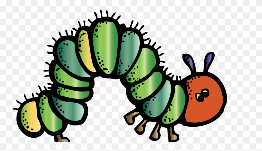 1600x871 Caterpillar Melonheadz Colored Cute Clipart For My Class - Math Student Clipart