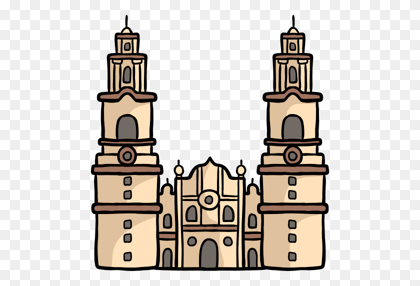 512x512 Cathedral Of Morelia - Cathedral Clipart