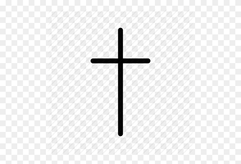 512x512 Catholic, Christian, Church, Cross, Holy, Kirk, Pray Icon - Catholic Cross PNG