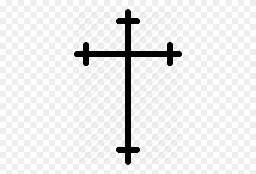 354x512 Católica, Cruz, Dios, Santo, Ortodoxo, Delgado, Icono De Palabra - Cruz Católica Png