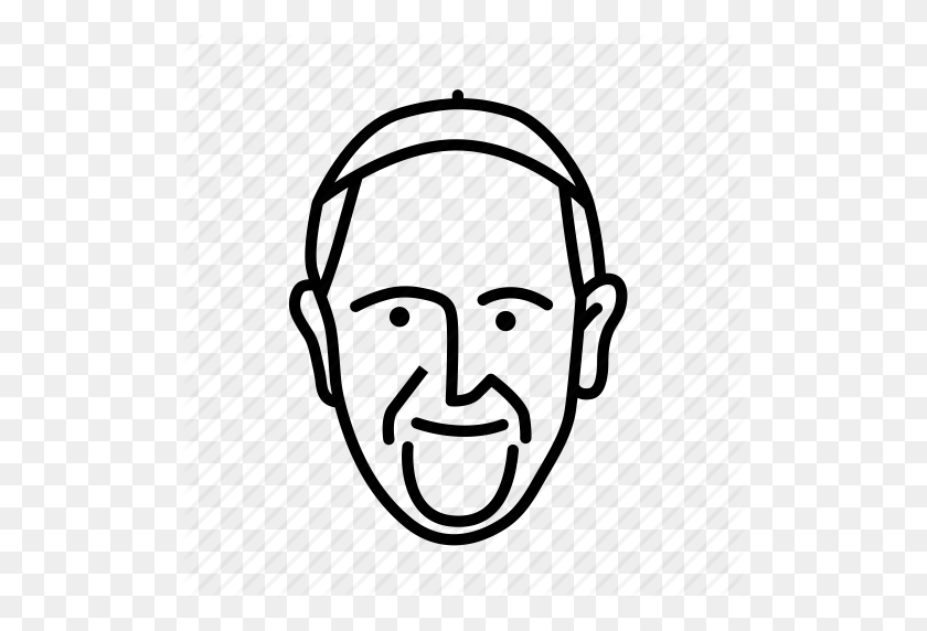 512x512 Catholic, Man, Person, Persona, Priest Pope Francis Icon - Pope Francis PNG