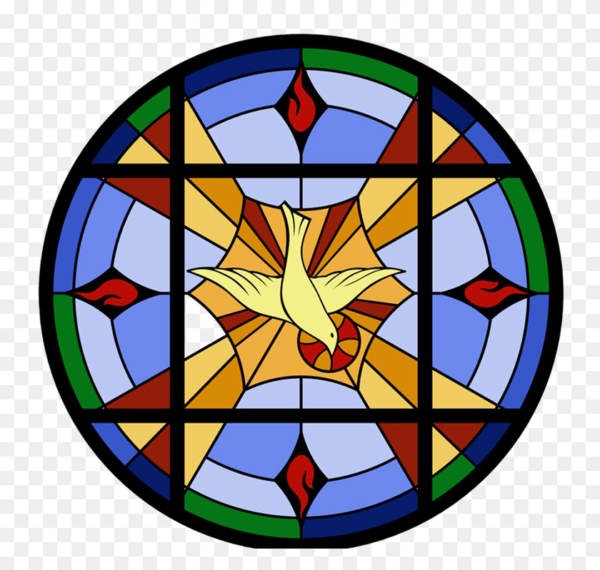 764x739 Catholic Stained Glass Window Png High Quality Image - Window PNG