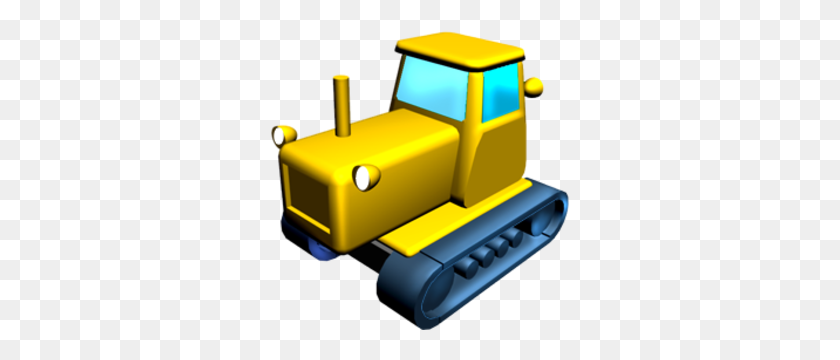 300x300 Catterpillar Tractor Free Images - Bulldozer Clipart Free