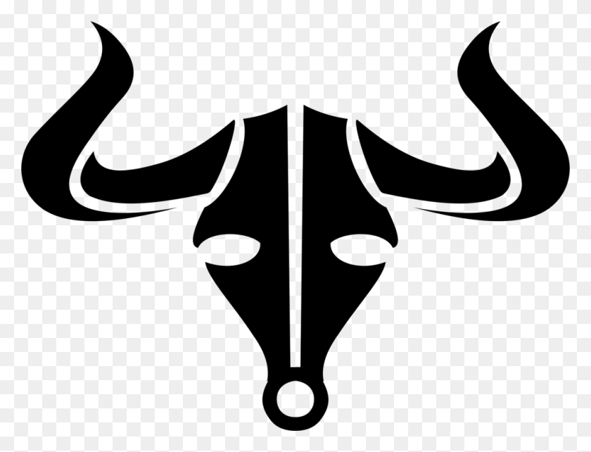 1004x750 Cattle Bull Horn Silhouette Ox - Show Cattle Clip Art