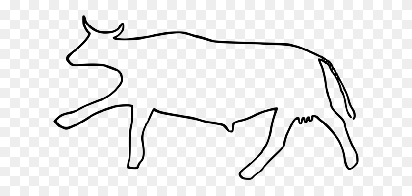 628x340 Череп Крупного Рогатого Скота Теленка Коровы Красный, Белый И Синий Без Содержания Млекопитающих - Клипарт Череп Коровы