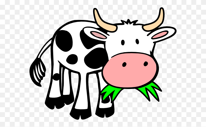 600x461 Cattle Clipart Cow Family - Family PNG Clipart