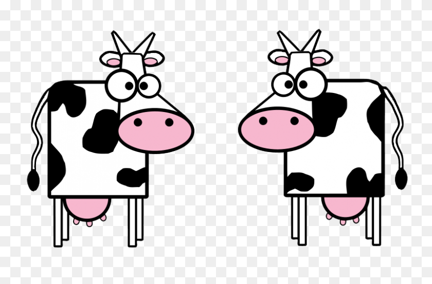 800x506 Cattle Cliparts - Cow Spots Clipart