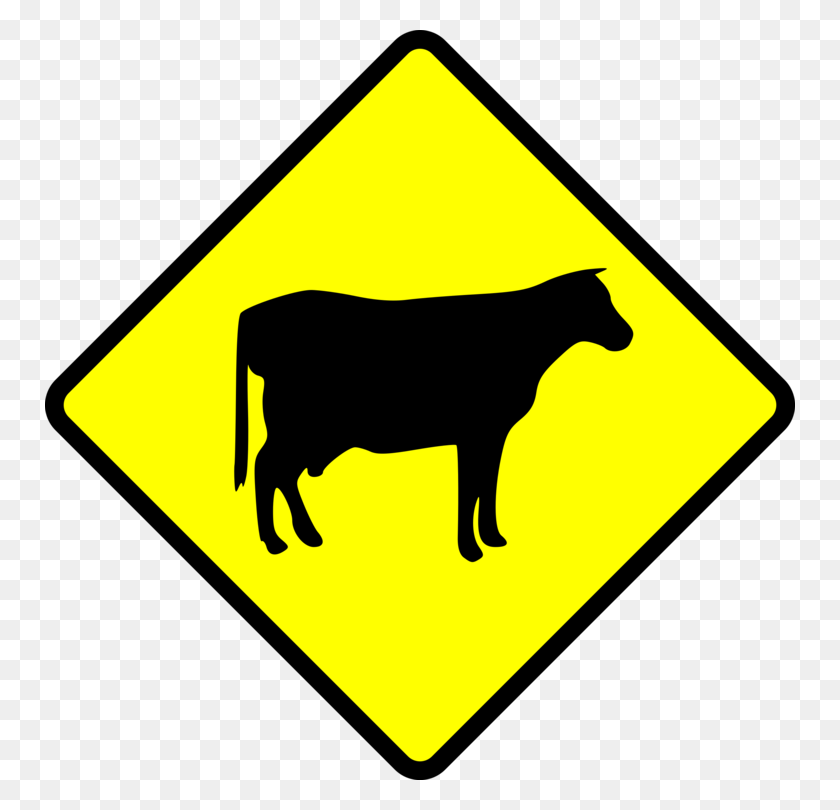750x750 Cattle Colt Traffic Sign Animal - Colt Clipart
