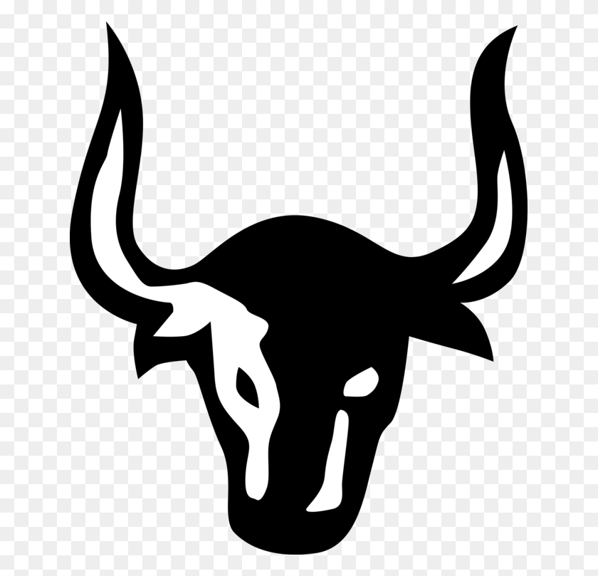 643x749 Cattle Computer Icons Bull Silhouette - Longhorn Skull Clipart