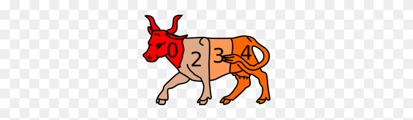 260x184 Cattle Like Mammal Clipart - Billy Goat Clipart