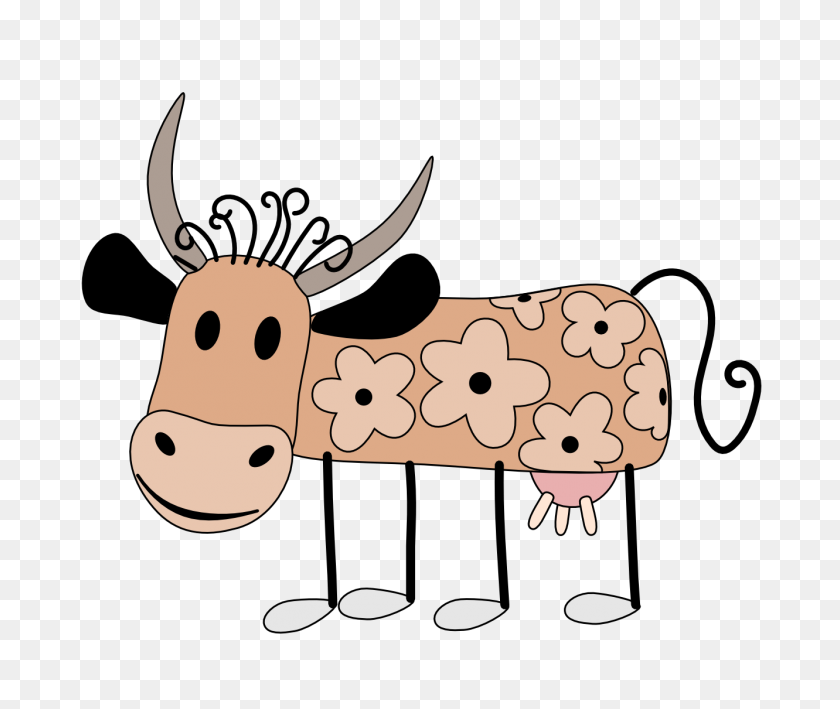 1331x1108 Cattle Paper Clip Art - Free Cow Clipart