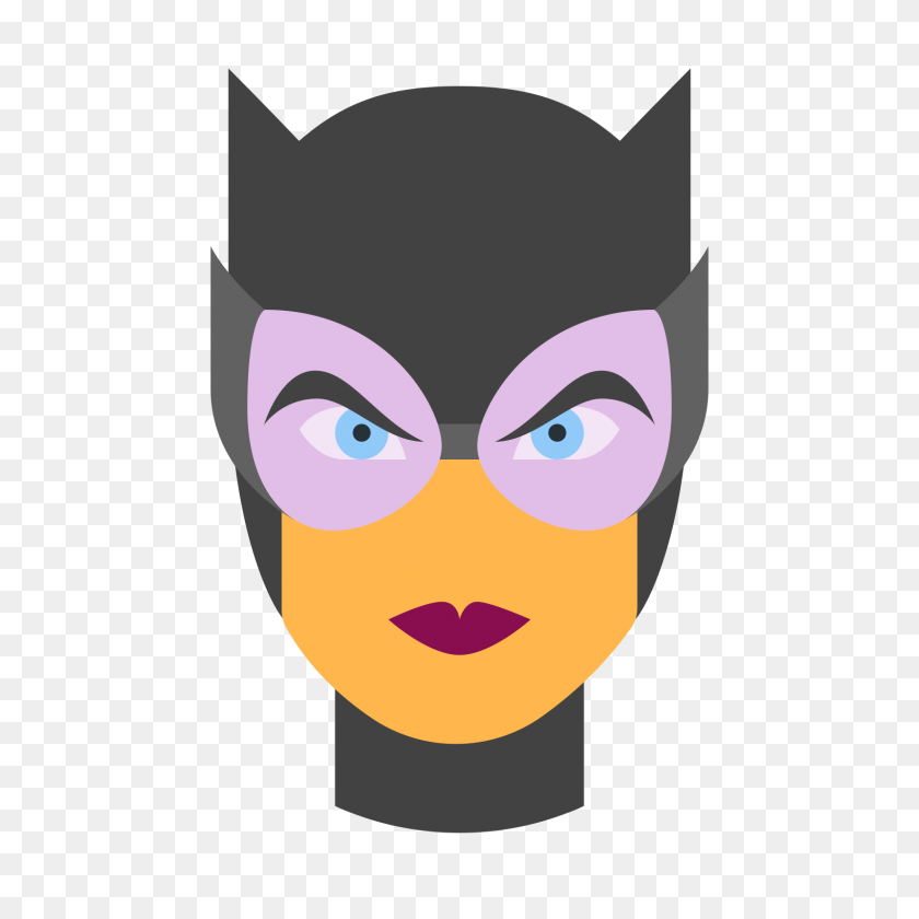 1600x1600 Catwoman Icon - Gato PNG