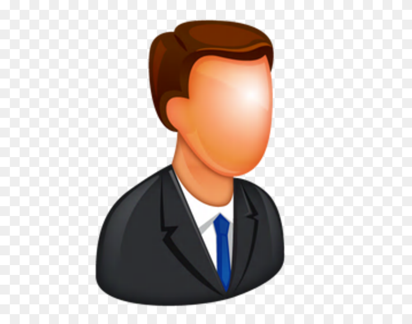 600x600 Caucasian Boss Icon Free Images - Owner Clipart
