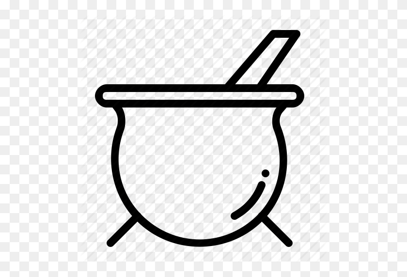 512x512 Cauldron, Cook, Kitchen, Pot, Soup, Stew Icon - Stew Pot Clipart
