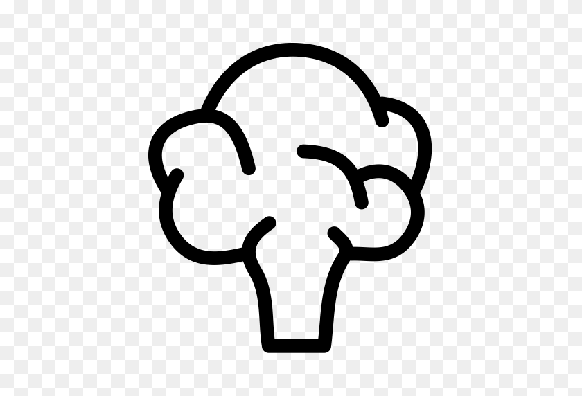 512x512 Cauliflower, Cooking, Food Icon With Png And Vector Format - Cauliflower Clipart