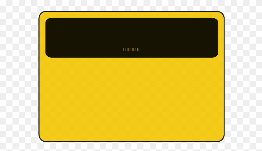 600x425 Caution Blank Png Clip Arts For Web - Blank PNG