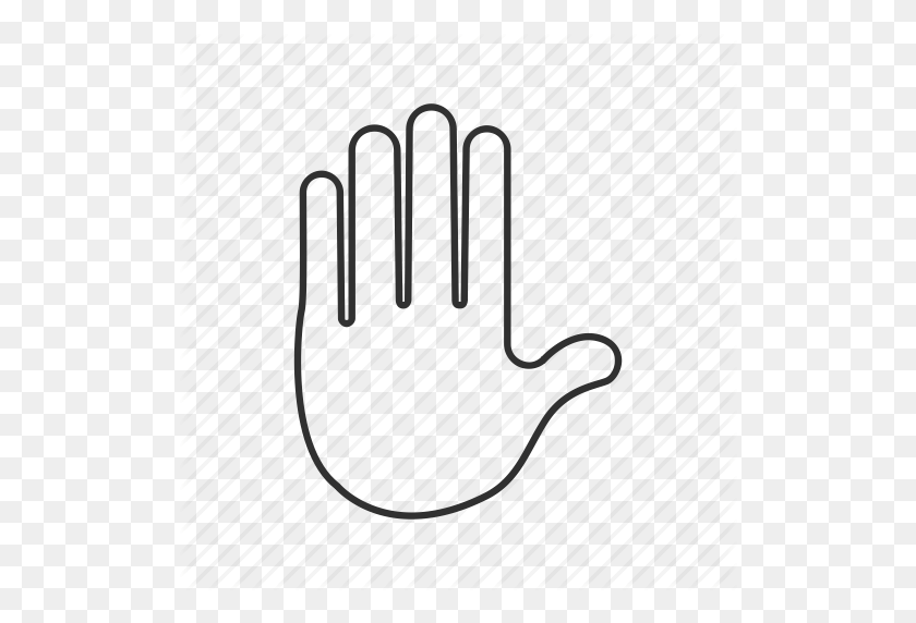 512x512 Caution, Emoji, Hand, Hand Gesture, High Five, Raised Hand, Stop Icon - Praying Hands Emoji PNG
