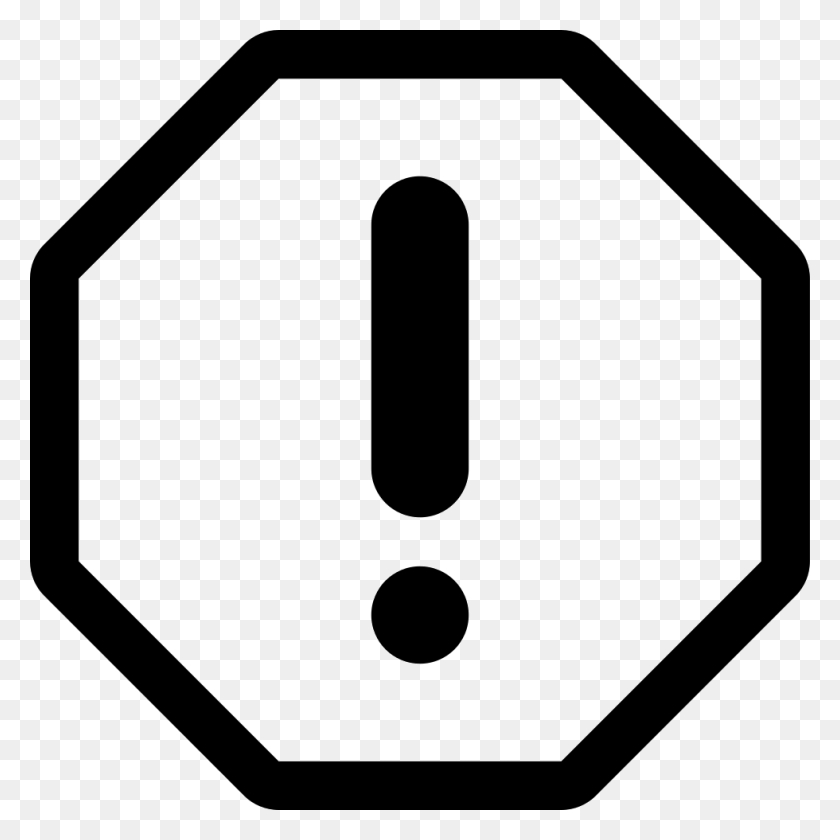 980x980 Caution Sign Png Icon Free Download - Caution Sign PNG