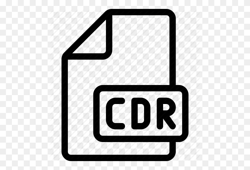 512x512 Cdr, Coreldraw, Документ, Значок - Corel Draw Clipart