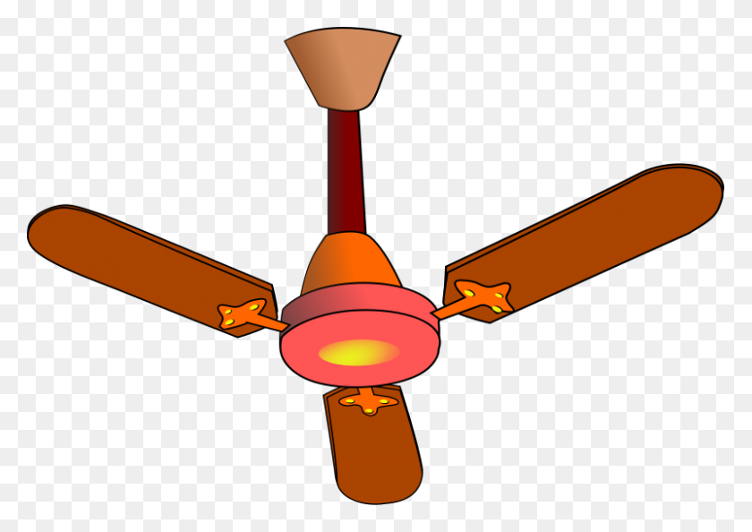 800x548 Ceiling Fan Clipart Look At Ceiling Fan Clip Art Images - Mystery Clipart