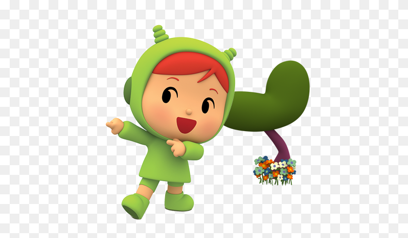 500x430 Celebrate Earth Hour With Pocoyo And His Friends - Pocoyo PNG