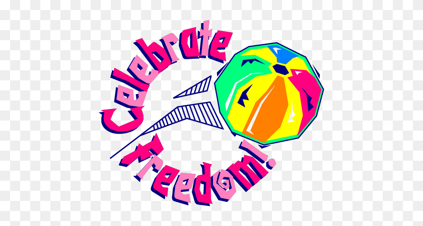 470x390 Celebrate Freedom Logotyper - Celebremos Clipart