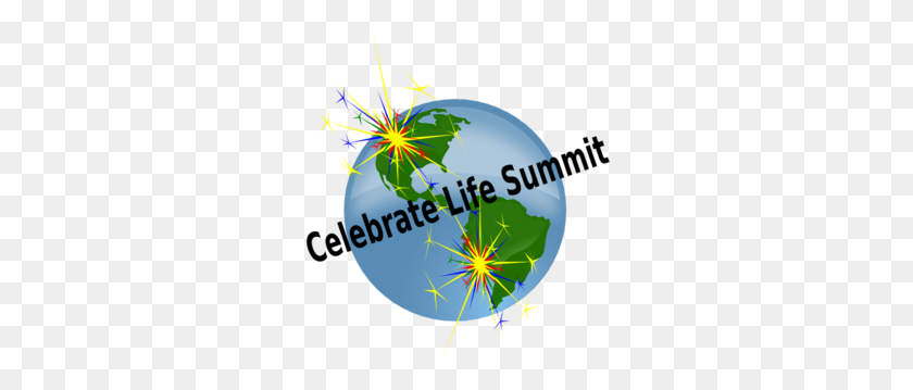 282x299 Celebrate Life Summit Earth Clipart - Summit Clipart