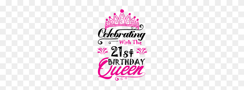 190x253 Celebrating With The Birthday Queen - 21st Birthday Clip Art