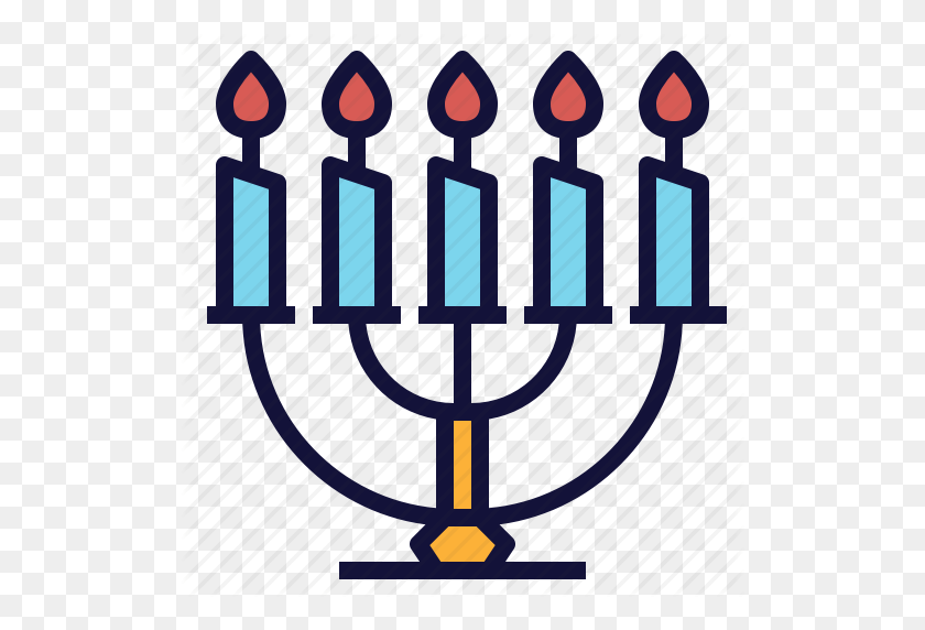512x512 Color De Celebración '- Imágenes Prediseñadas De Hanukkah