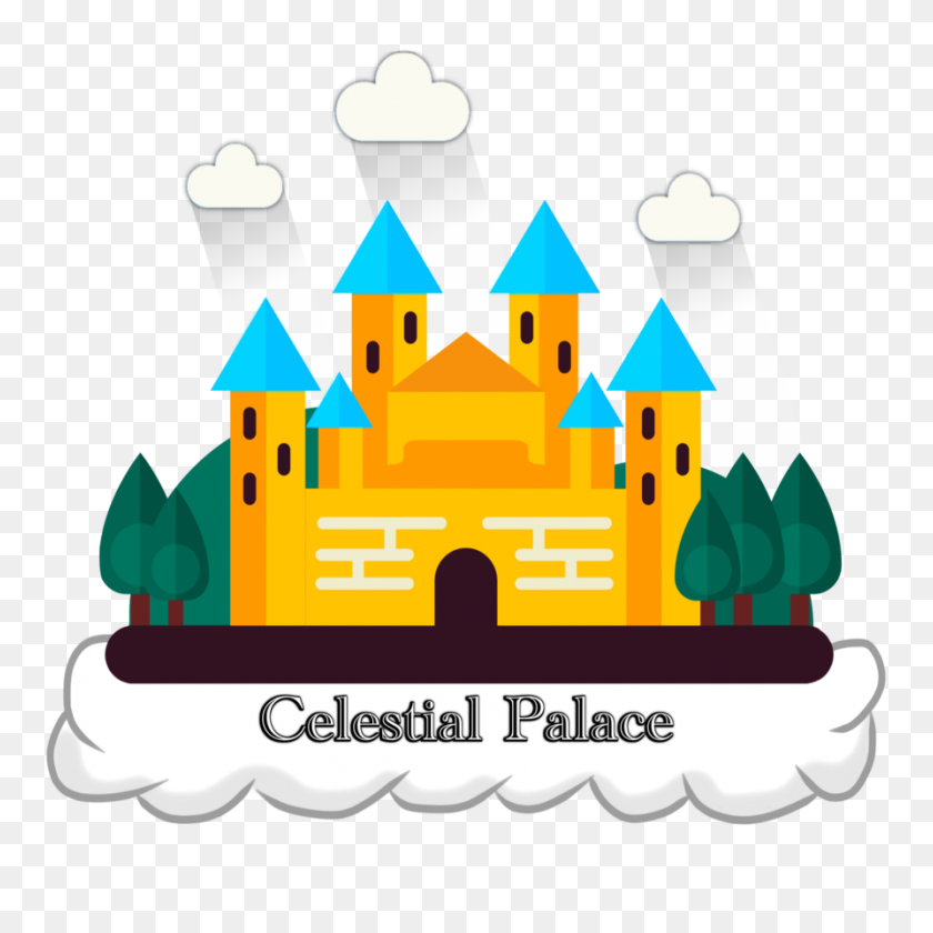 894x894 Logotipo Del Palacio Celestial - Palacio Png