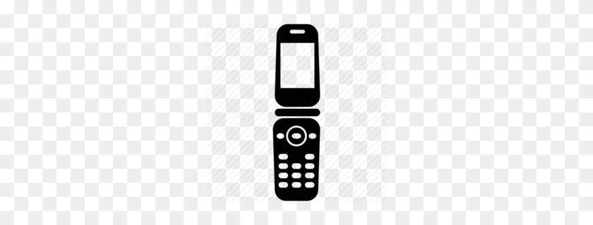 260x260 Cell Clipart - Phone Icon Clipart