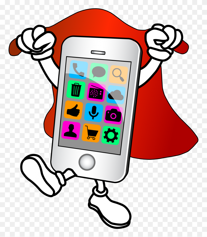 2225x2571 Cell Phone Clipart, Suggestions For Cell Phone Clipart, Download - Phone Call Clipart
