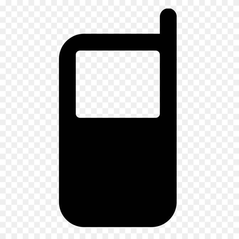 1600x1600 Cell Phone Icono - Phone Icon PNG
