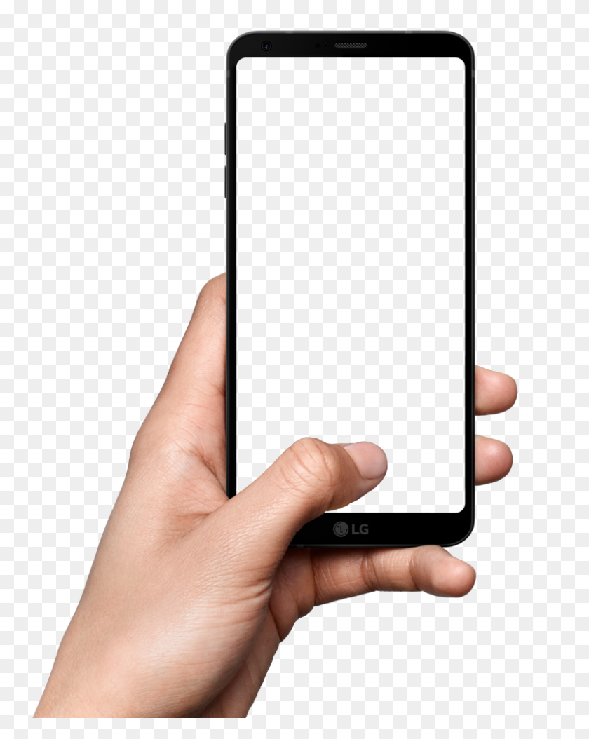 800x1020 Cell Phone In Hand Png Png Image - Cell Phone PNG