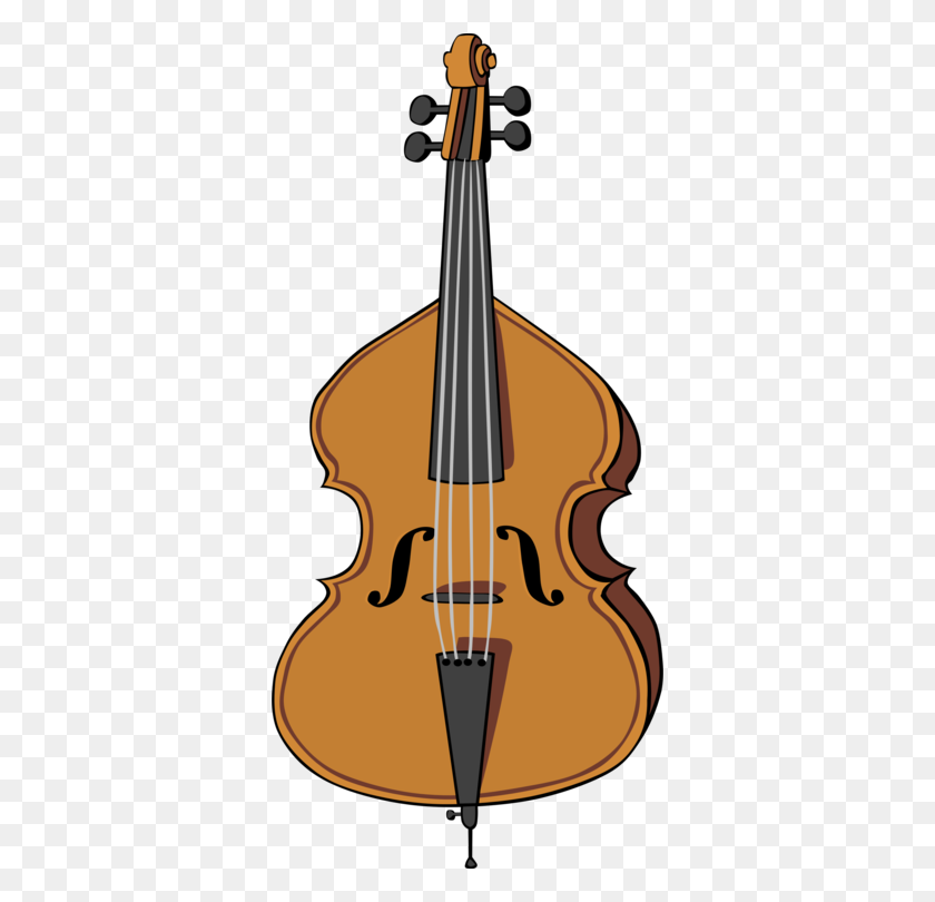 352x750 Cello Violin Cellist Download String Instruments - Upright Bass Clip Art
