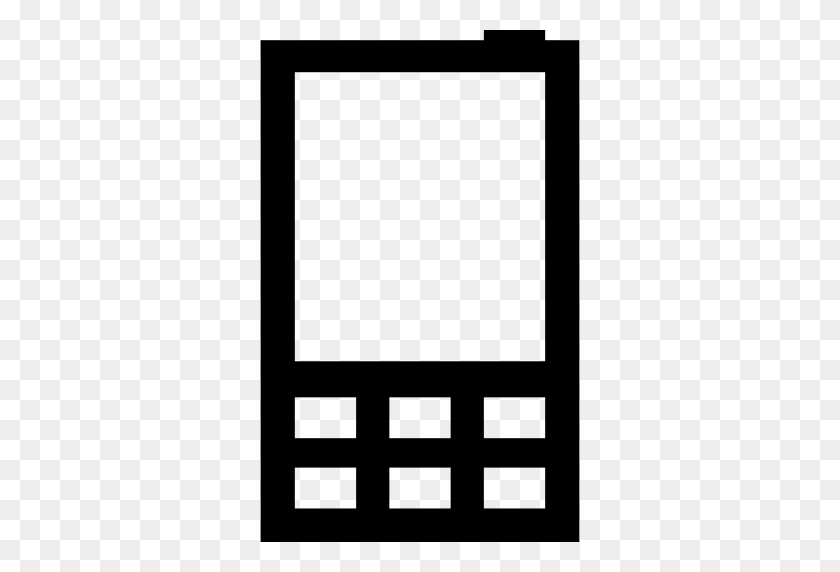 512x512 Значок Мобильного Телефона Png - Мобильный Телефон Png
