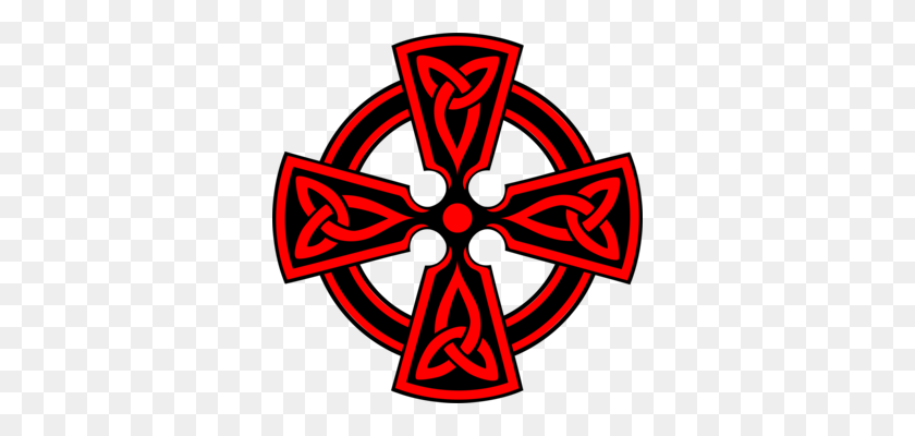 340x340 Кельтский Крест, Христианский Крест, Символ Кельтов - Claddagh Clipart