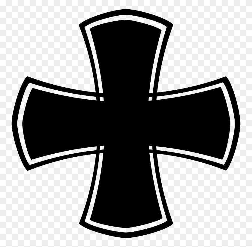 764x763 Celtic Cross Christian Cross Clip Art - Gothic Cross PNG
