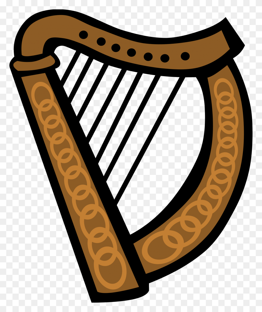 1992x2400 Celtic Harp Icons Png - Harp PNG