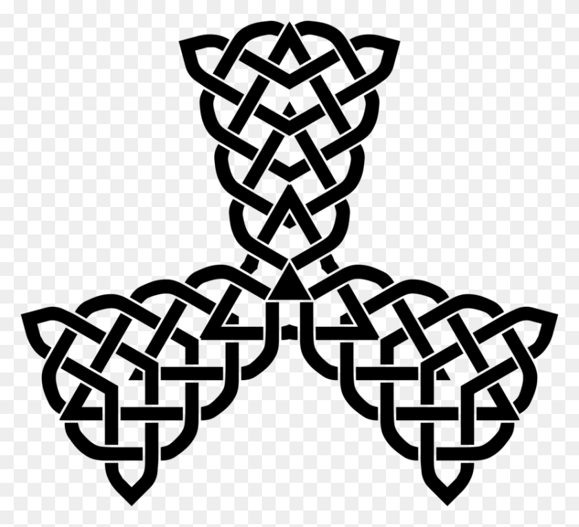 830x750 Кельтский Узел, Символ Кельтов, Компьютерные Иконки, Кельтское Искусство - Месть Клипарт