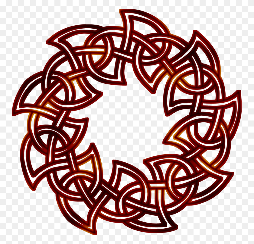 759x750 Кельтский Узел Бесконечный Узел Кельтское Искусство Исламские Узоры Чередование - Кельтский Узел Png