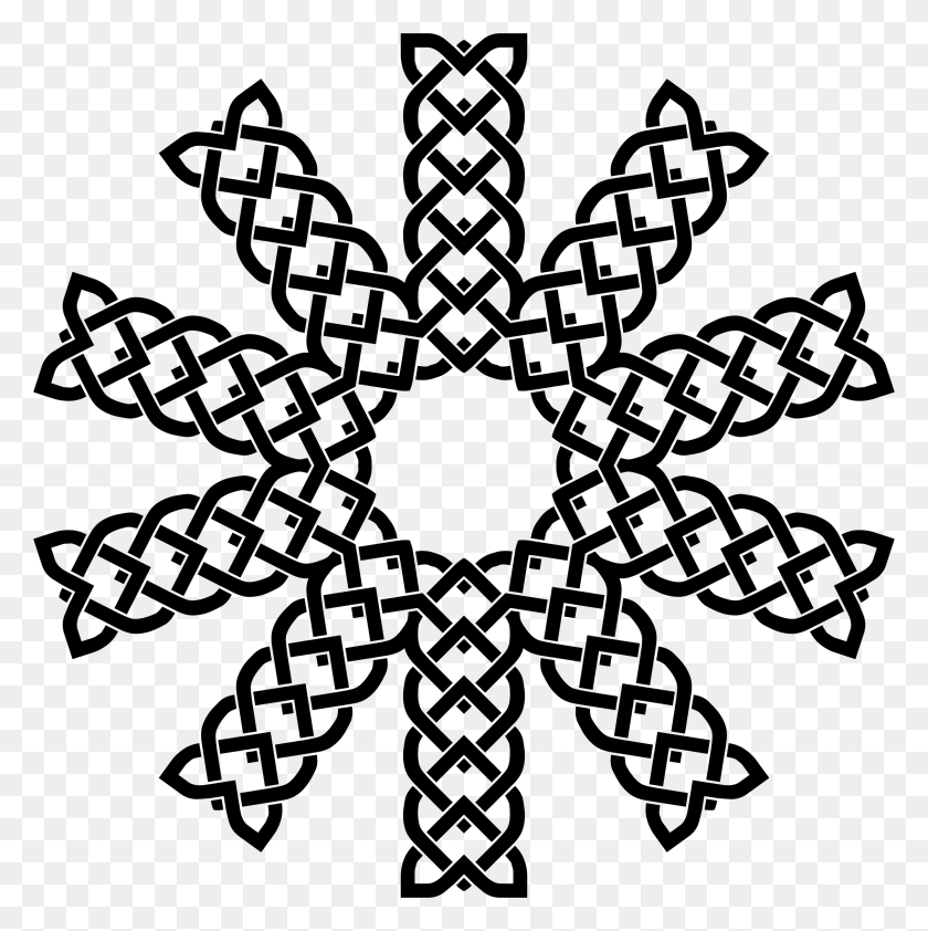 2270x2278 Celtic Knot Mandala Icons Png - Mandala PNG