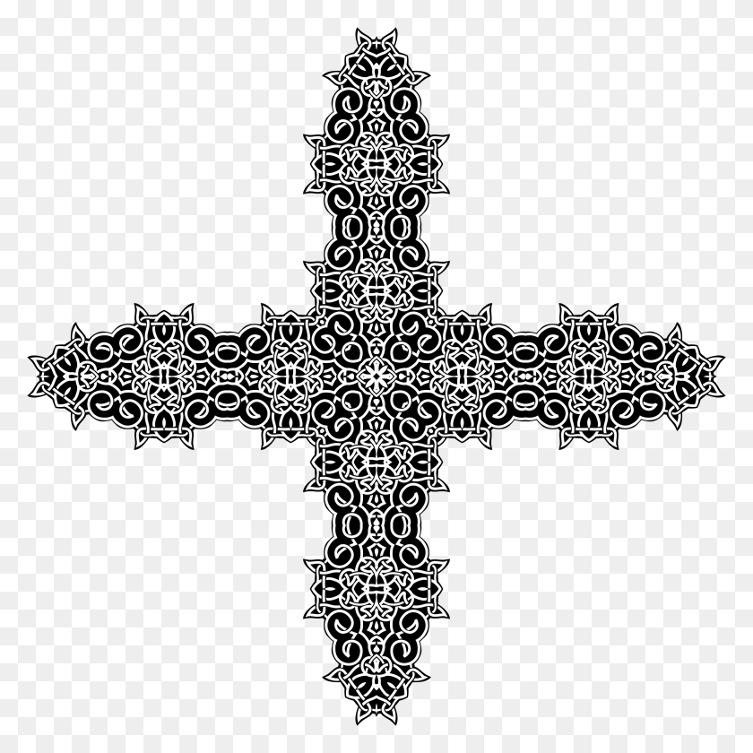 2338x2338 Celtic Knot Ornament Derivation Cross Icons Png - Celtic Cross PNG