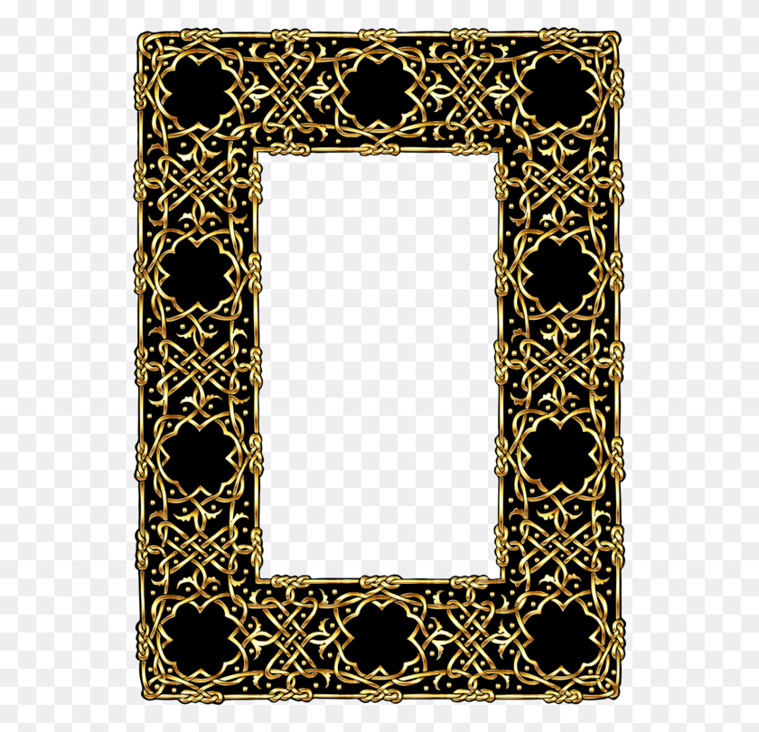 546x750 Celtic Knot Picture Frames Borders And Frames Ornament Celts Free - Ornate Frame Clipart