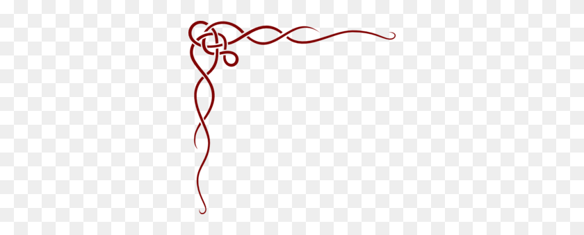 298x279 Celtic Knot Vine Red Clip Art - Celtic Heart Clipart