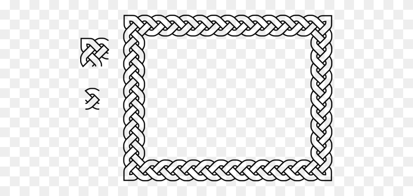 513x340 Celtic Knot Visual Arts Symbol Computer Icons - Celtic Border Clipart