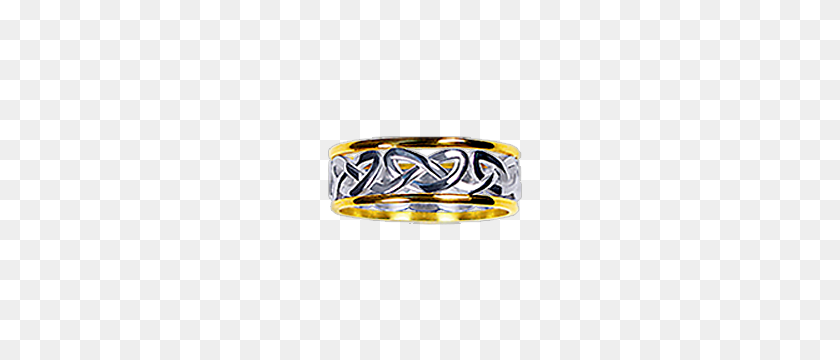 450x300 Celtic Ring - Gold Trim PNG