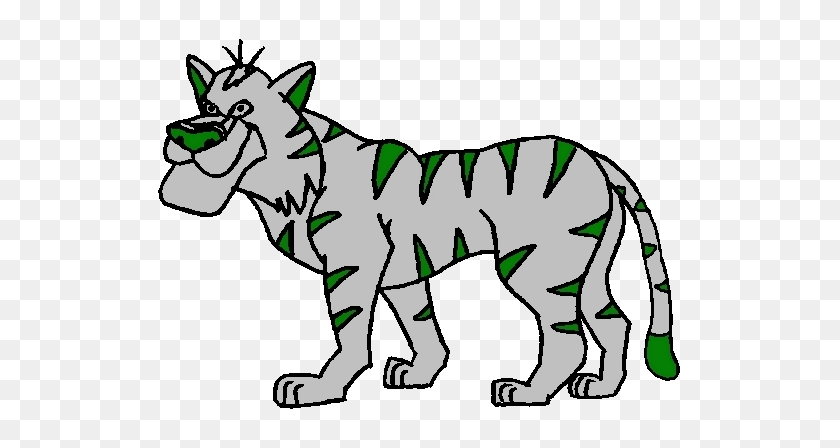 570x388 Celtic Tiger Cartoon - Tiger Stripes PNG