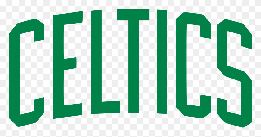 2000x983 Celtics, La Marca De La Palabra - Logotipo De Los Celtics Png