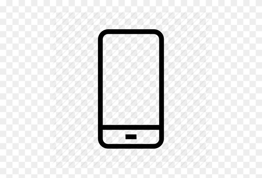 512x512 Celular, Контакт, Телефон, Экран, Смартфон, Значок - Celular Png